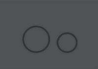 KK-POL 350/AFS/056-00-00 AQUAFIORI SFERA Металлическая панель смыва для инсталляции, цвет титан