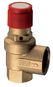 FAR FA 2005 121235  Клапан предохранительный латунный 3,5 бар, 1/2" ВР