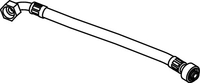 TECE 9820026 TECEprofil Шланг армированный