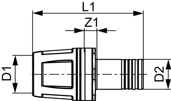 TECE 8730028 TECElogo Соединение труба-фитинг редукционное 25 х 20"