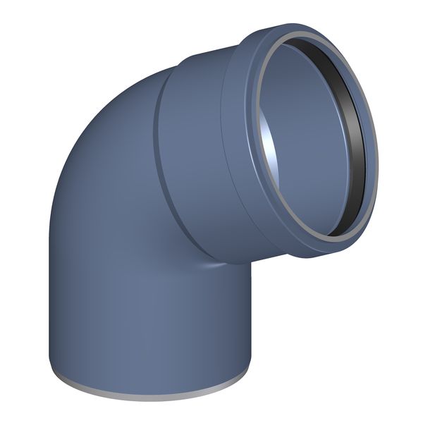 POLOPLAST P2143 POLO-KAL NG Отвод PKB DN110, 67,5°, синий