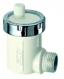 FAR FL 0305 12 LadyFAR Воздухоотводчик 1/2", автоматический, цвет белый, серебрянный