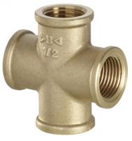 CONEX BANNINGER 8180008000000 СЕРИЯ 8000 Крестовина 1"x1"x1"x1", латунь