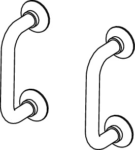 TECE 9820180 TECEloop Ручки для демонтажа панели смыва (2 шт.)