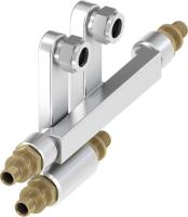 TECE 730135 TECEflex Двойной тройник TECEflex для подключения радиаторов Загл х 15 Cu х 16