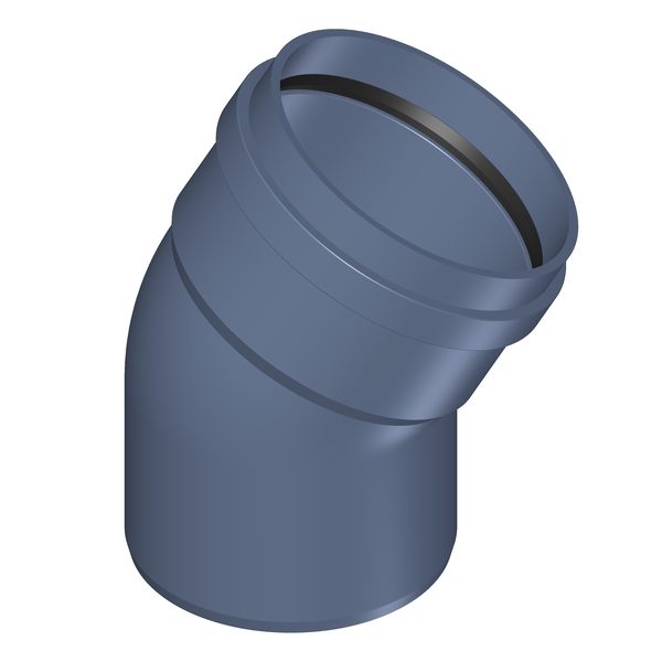 POLOPLAST P2962 POLO-KAL NG Отвод PKB DN200, 30°, синий