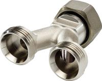 TECE 77220035 TECEfloor Разветвитель контуров для коллекторов, 3/4 (евроконус) 1 контур x 2 контура