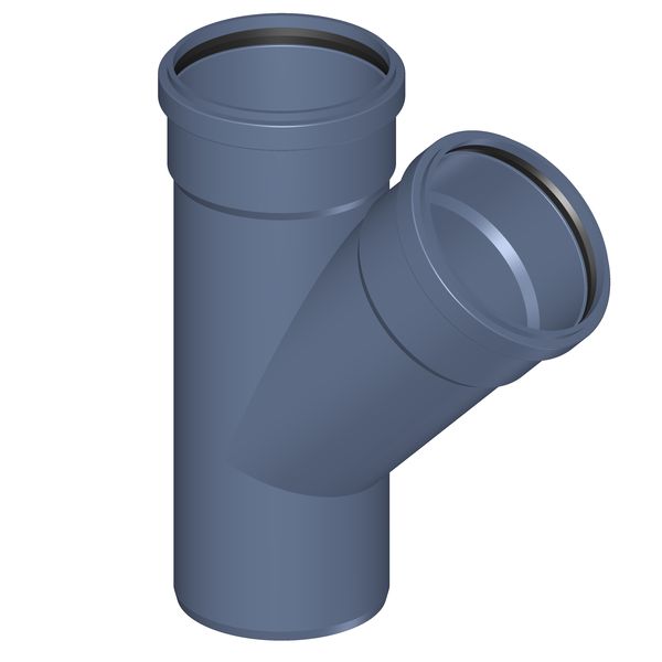 POLOPLAST P2245 POLO-KAL NG Тройник PKEA DN/OD 160/160, 45°, синий