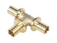 РЕХАУ 11080331001 RAUTITAN MX Тройник равнопроходный 25-25-25, DZR латунь