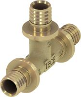 TECE 760016 TECEflex Тройник 90* TECEflex, 16 х 16 х 16, латунь
