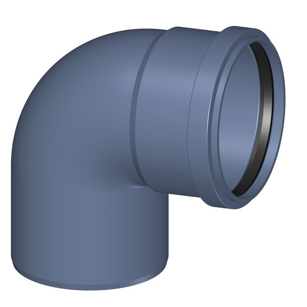 POLOPLAST P2154 POLO-KAL NG Отвод PKB DN125, 87,5°, синий