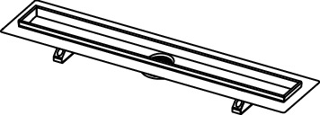 TECE 600700 TECEdrainline Дренажный канал, прямой, 70 см