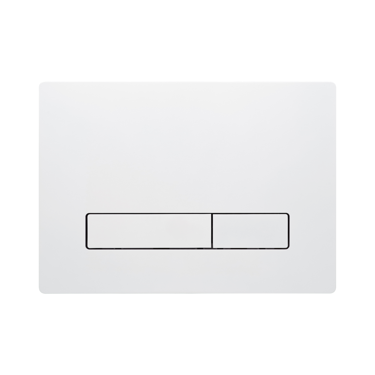 KK-POL 350/PSM/010-00-00 METAL SLIM Металлическая панель смыва для инсталляции, цвет белый матовый