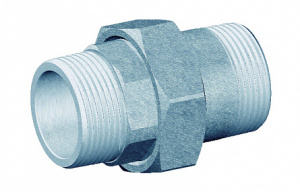 FAR FC 5153 114  Хромпрямое соединение для коллектора 2191, 1 1/4"