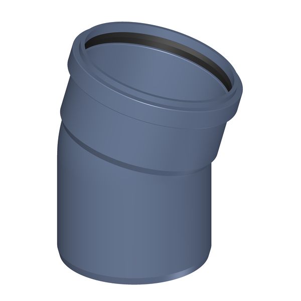 POLOPLAST P2160 POLO-KAL NG Отвод PKB DN160, 15°, синий