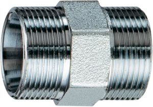 FAR FC 5110 C12  Переходник 1/2", НР, М24х19-М24х19, хромированный