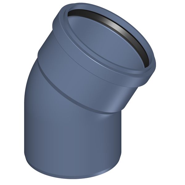 POLOPLAST P2151 POLO-KAL NG Отвод PKB DN125, 30°, синий