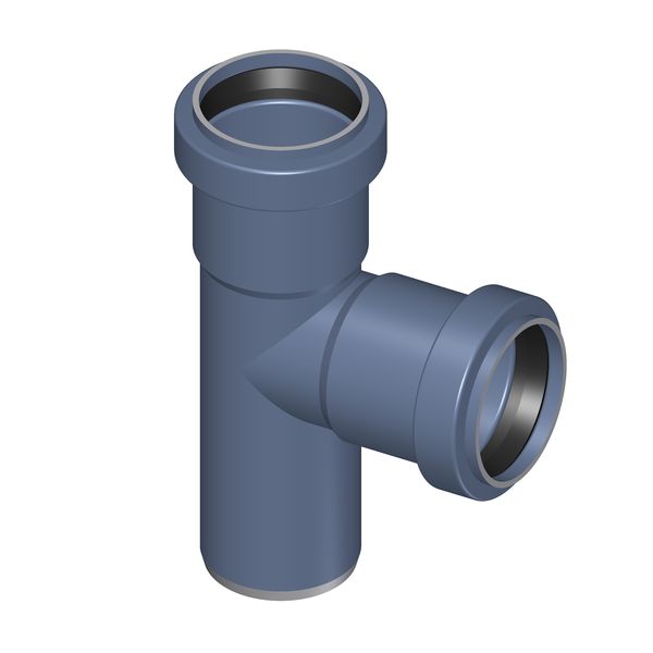 POLOPLAST P2208 POLO-KAL NG Тройник PKEA DN/OD 40/40, 87,5°, синий