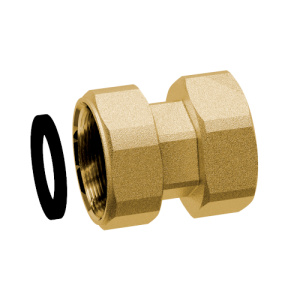 FAR FC 8311 12  Переходник 1/2", ВР-накидная гайка с EPDM, латунный