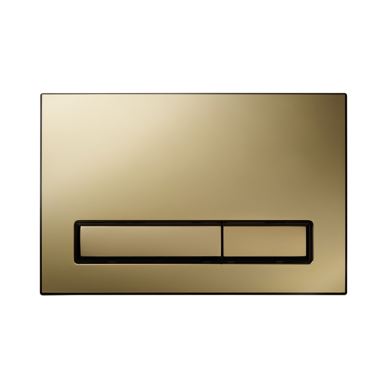 KK-POL 350/PPZ/039-00-00 (SPP/035/SG/K) M08 Пластиковая панель смыва для инсталляции, цвет золото глянец