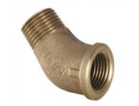 CONEX BANNINGER 3121012000000 СЕРИЯ 3000 Уголок 45°, резьба внутренняя/наружная 1 1/2"x1 1/2", бронза