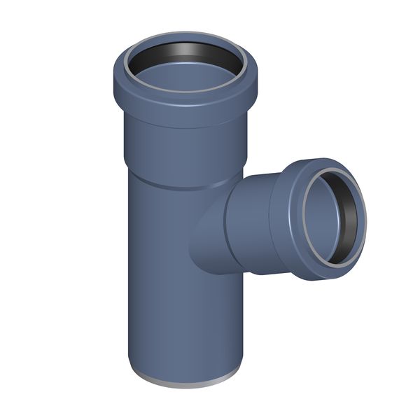 POLOPLAST P2213 POLO-KAL NG Тройник PKEA DN/OD 50/40, 67,5°, синий