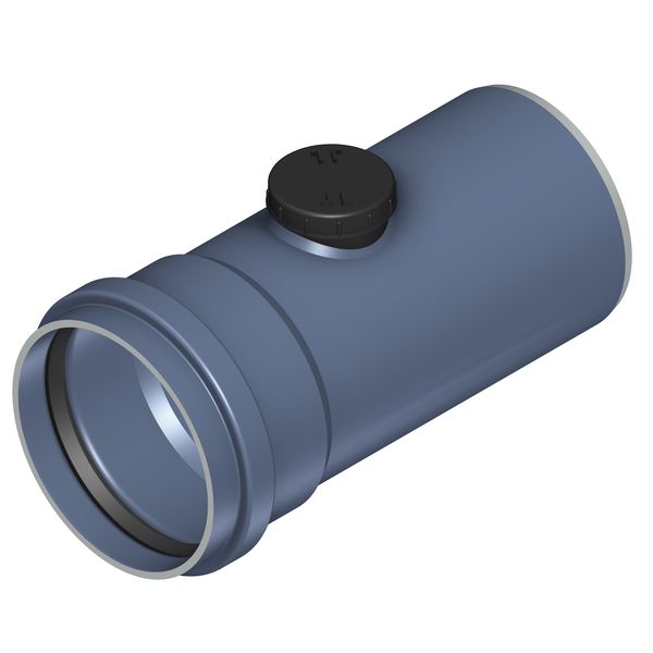 POLOPLAST P2993 POLO-KAL NG Ревизия PKRE DN250, длина 409 мм, с предустановленными уплотнительными кольцами, синий