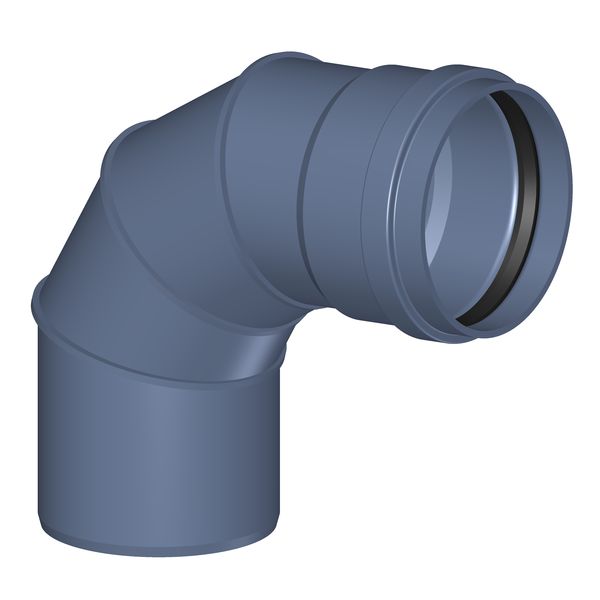 POLOPLAST P2970 POLO-KAL NG Отвод PKB DN250, 87,5°, синий