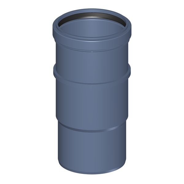 POLOPLAST P2334 POLO-KAL NG Компенсационный патрубок PKL DN110, длина 243 мм, с предустановленными уплотнительными кольцами, синий