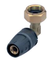 TECE 8730216 TECElogo Уголок соединительный с накидной гайкой 90* 16 х 1/2"