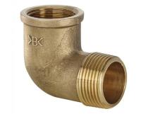 CONEX BANNINGER 8092012000000 СЕРИЯ 8000 Уголок 90°, резьба внутренняя/наружная 1 1/2"x1 1/2", латунь