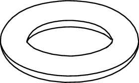 TECE 9820379 TECEbase Уплотнительное кольцо для ниппеля углового крана тип 2