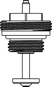 TECE 720196 TECEfloor Вентиль обратной линии для коллекторов арт. 773110хх