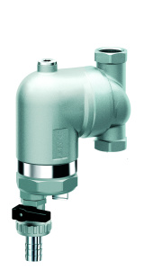 FAR FA 39M7 34100  Фильтр с поворотным соединением, 3/4", ВР-ВР, 100 мкм, с магнитной вставкой, под манометр, Tmax: 95 °С, 25 бар