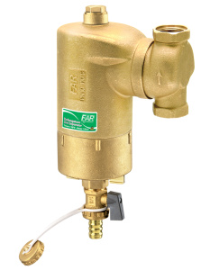 Сепаратор шлама (дешламатор) вертикальный, 3/4", ВР-ВР, с магнитом FAR