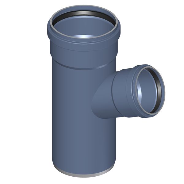 POLOPLAST P2844 POLO-KAL NG Тройник PKEA DN/OD 125/90, 67,5°, синий