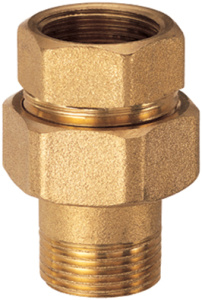 FAR FC 5140 34  Фитинг прямой 3/4", латунь