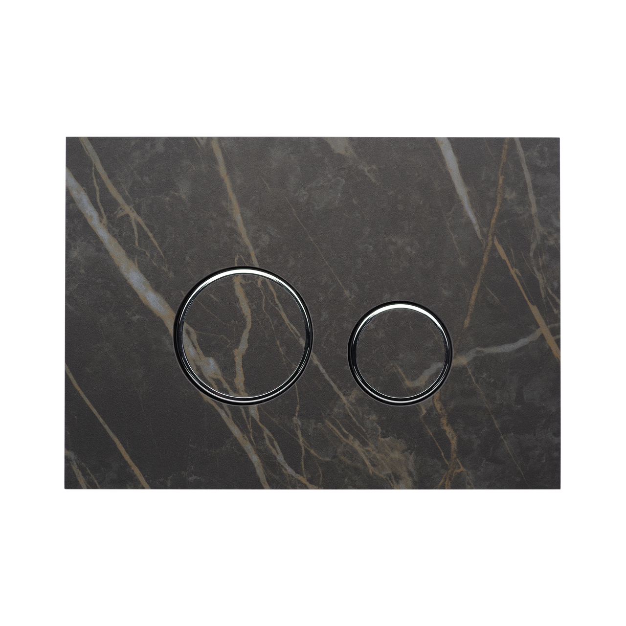 KK-POL 350/PPK/418-00-03 VITRUM GRANDE V1 Orbis Кварцевая панель смыва для инсталляции, цвет Noir Desire