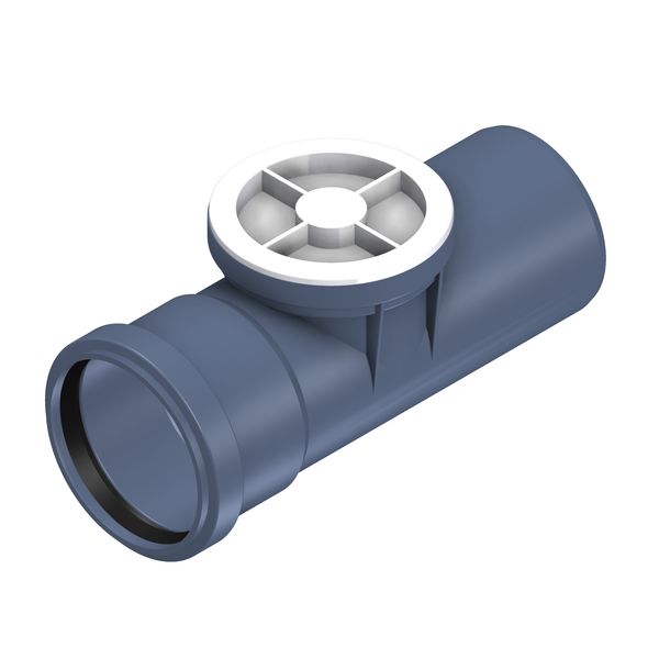 POLOPLAST P2343 POLO-KAL NG Ревизия PKRE DN75, длина 156 мм, с предустановленными уплотнительными кольцами, синий