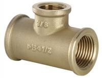 CONEX BANNINGER 8130R004003004 СЕРИЯ 8000 Тройник редукционный 1/2"x3/8"x1/2", латунь