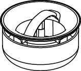 TECE 3695000 TECEdrainpoint S Стакан для сифона 3601050/3601100, без уплотнительного кольца