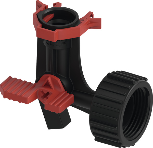 TECE 9820492 TECEbase Запорный 3-х ходовой вентиль тип 3 черный