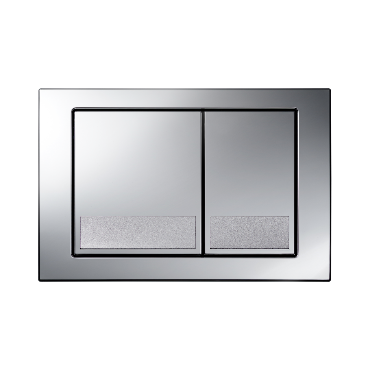 KK-POL 350/PPG/028-00-00 (SPP/028/0/K) M06 Пластиковая панель смыва для инсталляции, цвет хром глянец