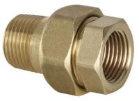 CONEX BANNINGER 8126G016000000 СЕРИЯ 8000 Разъемное соединение с прокладкой, резьба внутренняя/наружная 2"x2", латунь