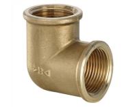 CONEX BANNINGER 8090012000000 СЕРИЯ 8000 Уголок 90°, резьба внутренняя/внутренняя 1 1/2"x1 1/2", латунь