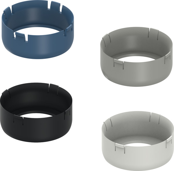 TECE 9820394 Комплект ограничительных колец для сливного бачка толщиной 8,5 см