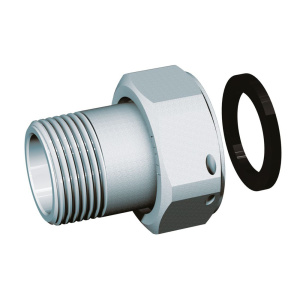 Американка хром. 1/2”НР-3/4”НГ под пломб.