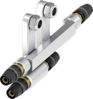 TECE 8740421 TECElogo Двойной тройник для подключения радиаторов 16 х 15Cu х 16