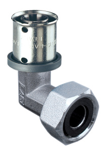 Пресс-угольник 26*3 с накид.гайкой  3/4"