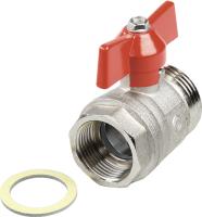 TECE 77381001 TECEfloor Шаровый кран  НВ 3/4 х 1